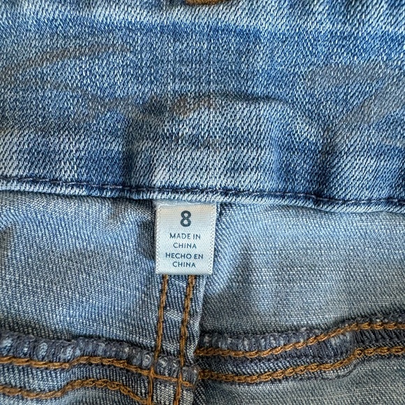 Seven7 Light Blue Distressed Women's Jeans - Picture 4 of 6